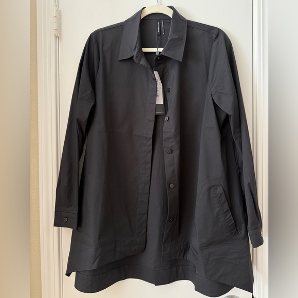 Stella Carakasi „Works Every Time“ Black Button Down Shirt, Size M - Picture 3 of 9